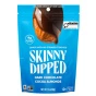 Front of Skinny Dipped Almonds Dark Chocolate Cocoa - Dark Chocolate Almonds - Fair Trade Chocolate - Chocolate Almonds
