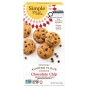 Front of Simple Mills Grain-Free Crunchy Cookies Chocolate Chip, 156g