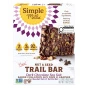 Simple Mills Gluten-Free Nut & Seed Trail Bar Dark Chocolate Sea Salt Front of box