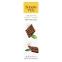 Side of Simple Mills Grain Free Sweet Thins Mint Chocolate, 120g