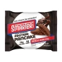 Front of Smarter Snacks Protein Pancake With Double Chocolate Cream Filling - High Protein Pancakes - Pancake With Protein - Protein Powder Pancake