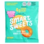 Front of SmartSweets Low-Sugar Peach Rings - Low Sugar Gummy - Gummy Peach Rings - Less Sugar Candy