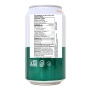 Back of Spindrift Sparkling Water - Spindrift Beverage - Spindrift Drink - Nojito - Non Alcoholic Mojito - Virgin Mojito