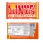 Front and Back of Milk Chocolate Caramel Sea Salt