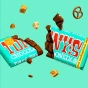 Tony's Chocolonely Chocolate Bar Everything Chocolate Bar With Caramel Pretzel Almond Nougat Sea Salt