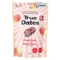 Front of True Dates Flavoured Date Snacks - Pitted Dates - Date Candy - Peach Date Candy