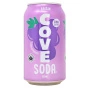 French Front of Cove Zero Sugar Probiotics Soda Grape - Healthy Soda Alternatives - Healthy Soft Drinks - Probiotic Drinks For Gut Health