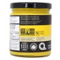 Back of Maison Orphee Organic Yellow Mustard with Turmeric - Made in Canada Mustard - Gluten Free Mustard