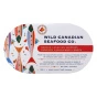 Wild Canadian Seafood Co. Smoked Canadian Sardines Front of tin