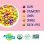 Lifestyle 1 of YumEarth Organic Giggles Chewy Candies - Healthy Skittles - Skittles Alternative - Giggles Skittles