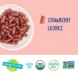 YumEarth Organic Licorice Strawberry - Organic Candy - Allergen Free Candy - Allergen Free Licorice